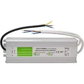 LED-Trafo waterdicht 150W, 12VDC IP67