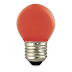 Calex LED Party kogellamp E27 1W rood