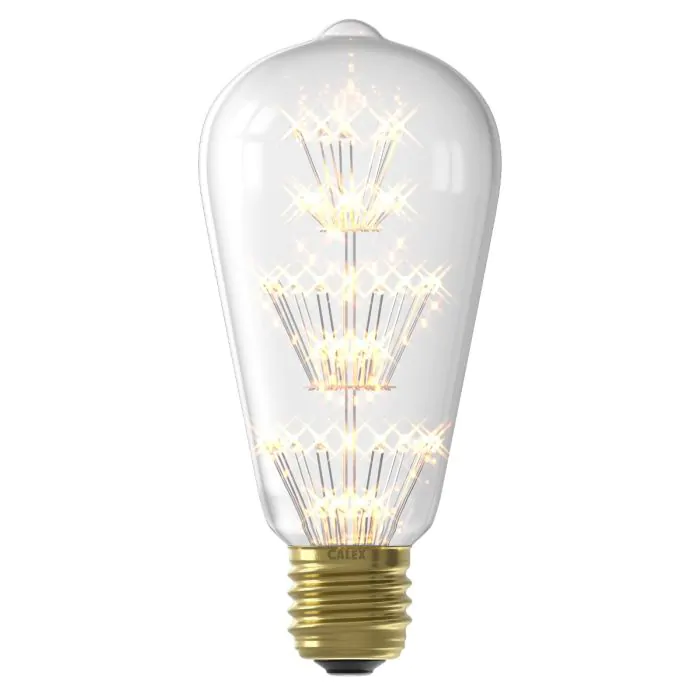 Calex Pearl Rustiek LED-lamp 2W Ledlampenfabriek.nl